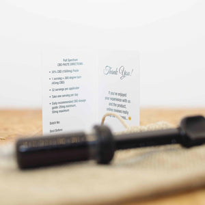 FULL SPECTRUM CBD PASTE